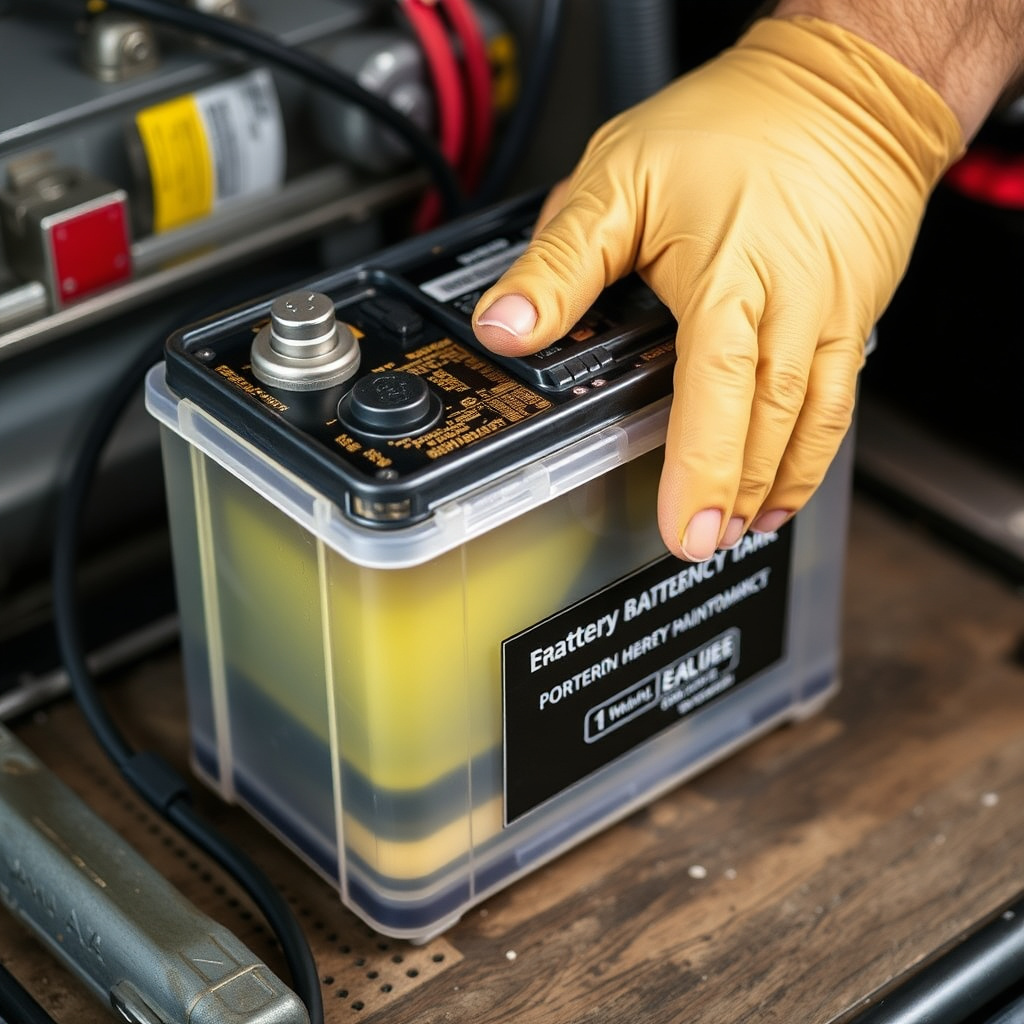 Battery maintenance article