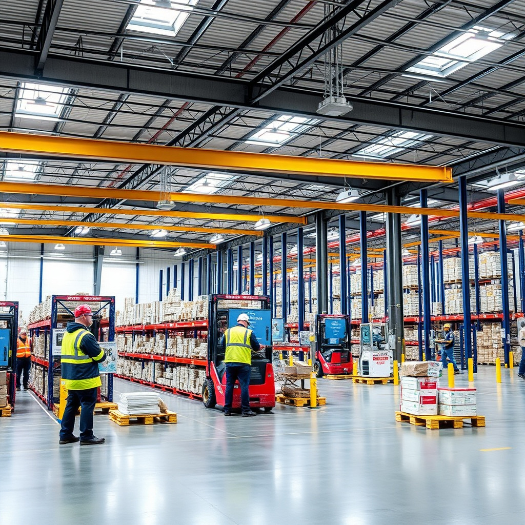 Modern distribution center safety operations