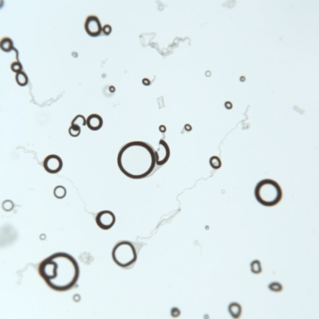 Microscopic analysis of high-tech polymer seals after extreme temperature cycle testing