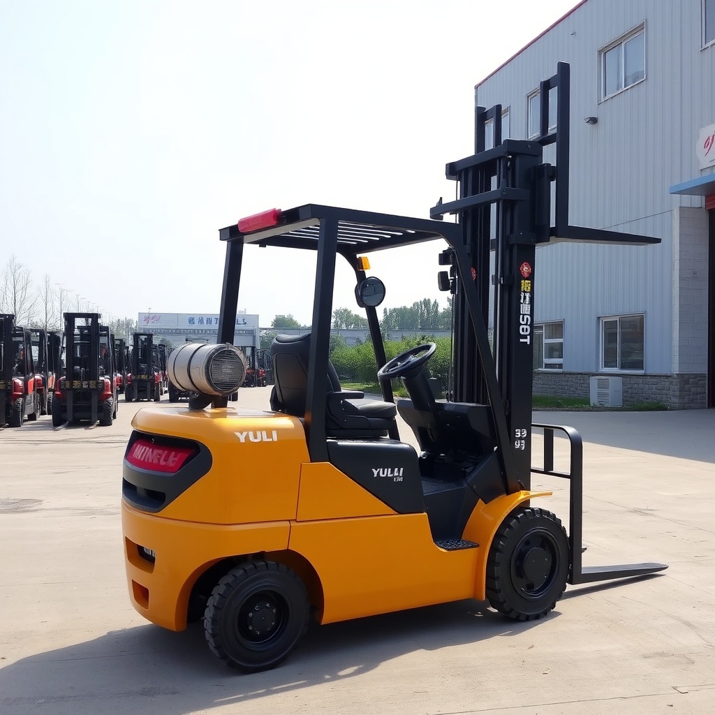 3-ton electric forklift YULI