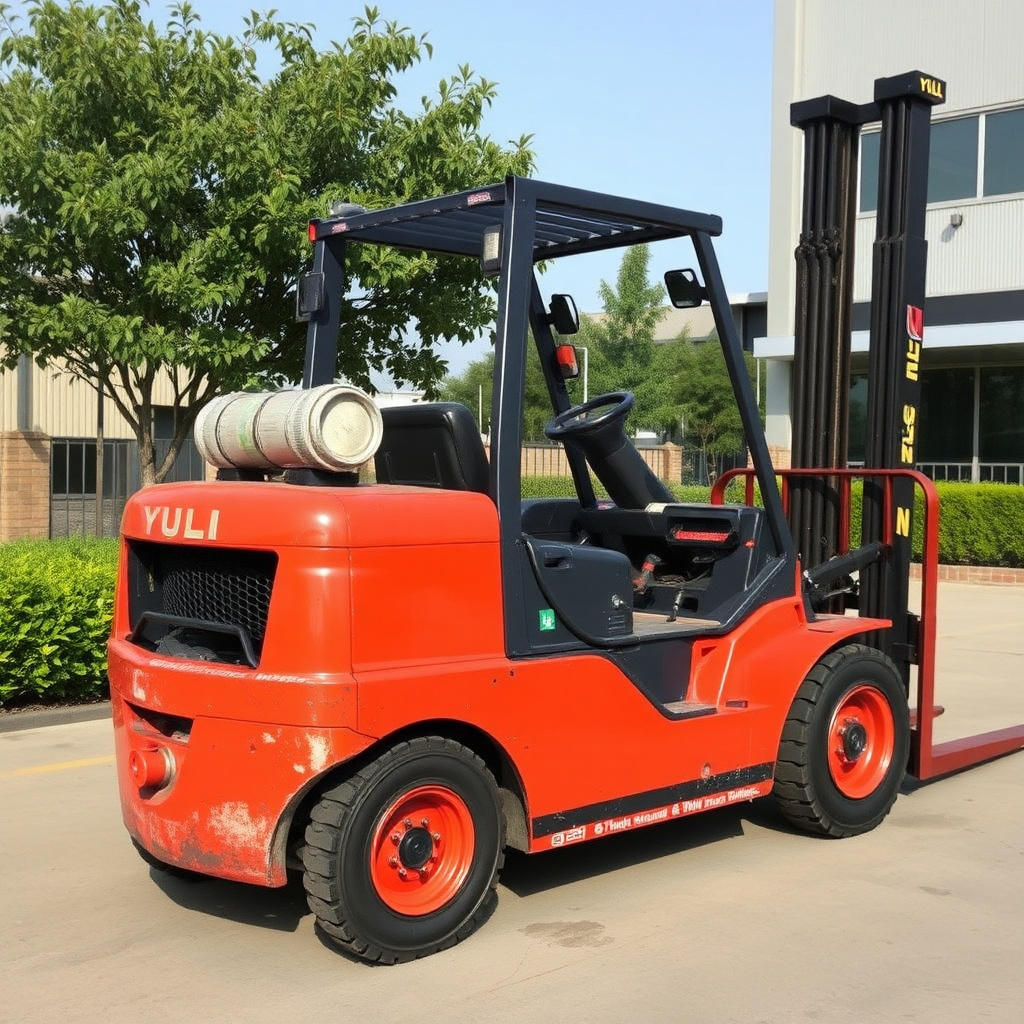 YULI CPC30 Diesel Forklift with corrosion protection
