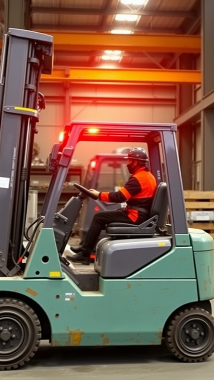 Metallurgy industry forklift application