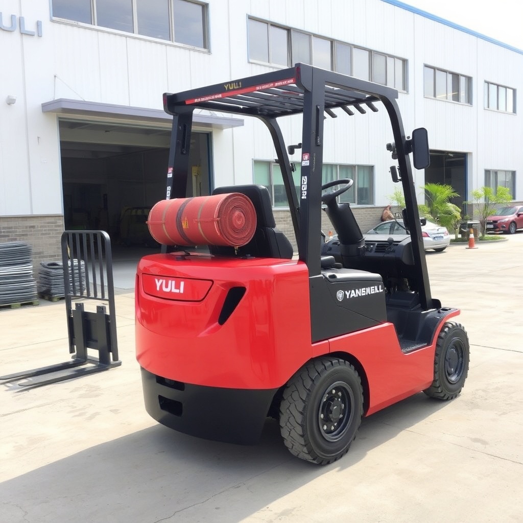 4-ton electric forklift YULI