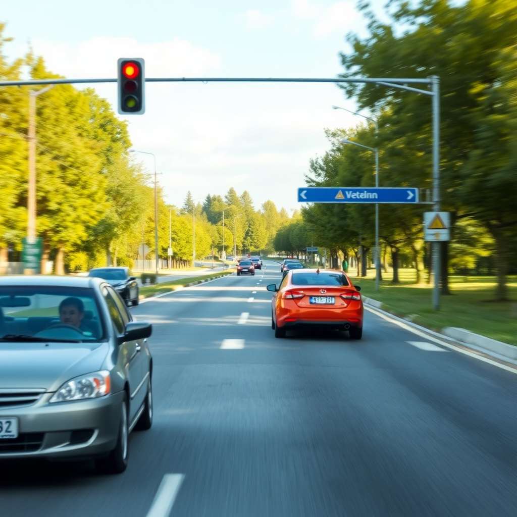 Smart collision avoidance technology in action