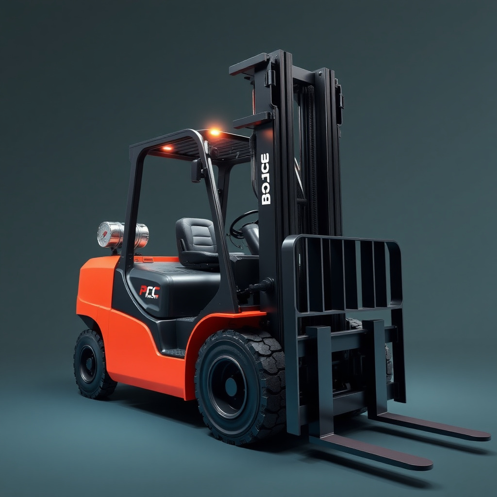 CPC50 heavy-duty forklift truck