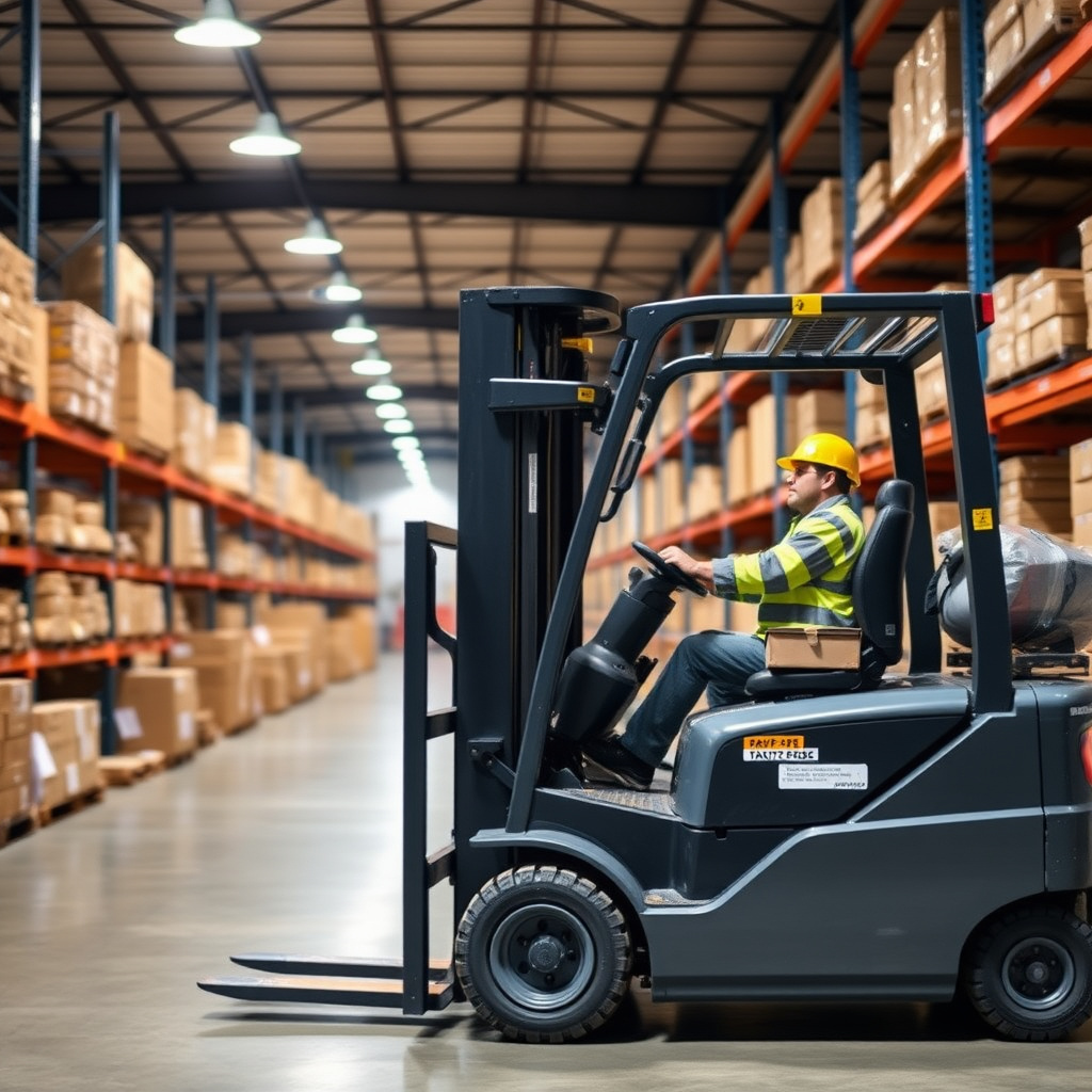 Warehouse and retail forklift application