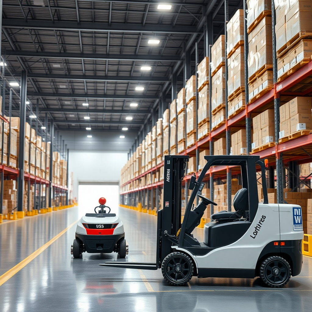 Autonomous AS/RS warehouse